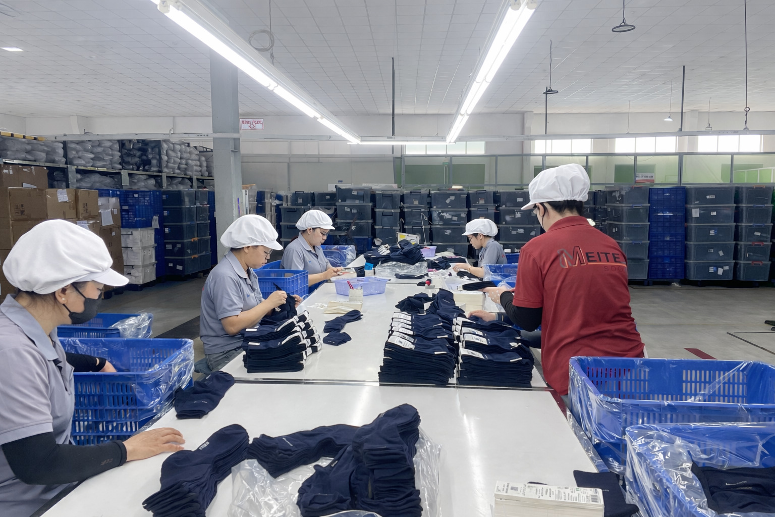 Hình ảnh nhà máy Meitex Vina